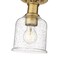 Z-Lite Bryant 1 Light Flush Mount, Heritage Brass And Clear Seedy 734F1-HBR - alternate 4